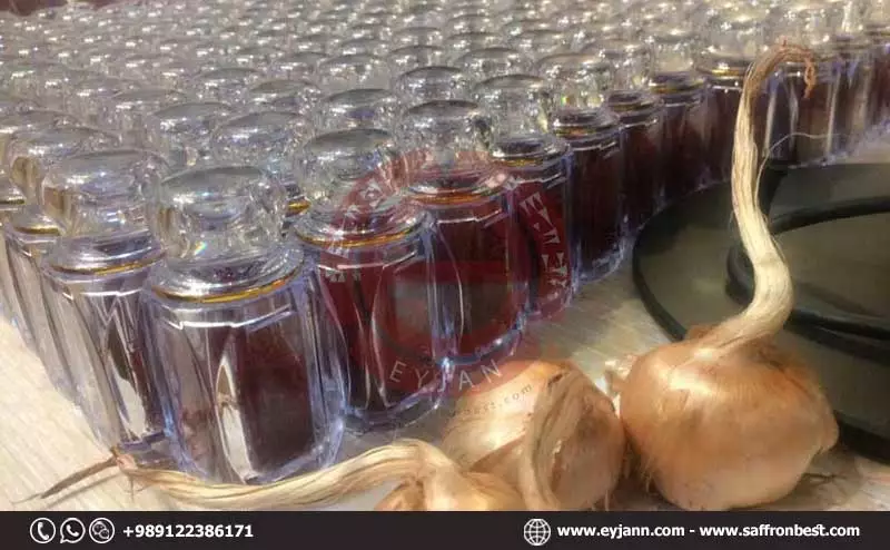 Exportación de la empresa fabricante de azafrán iraní Eyjan