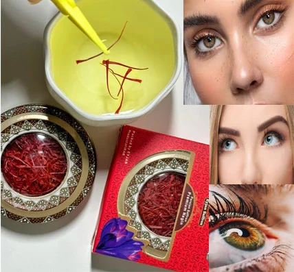 Effects of saffron on eyes